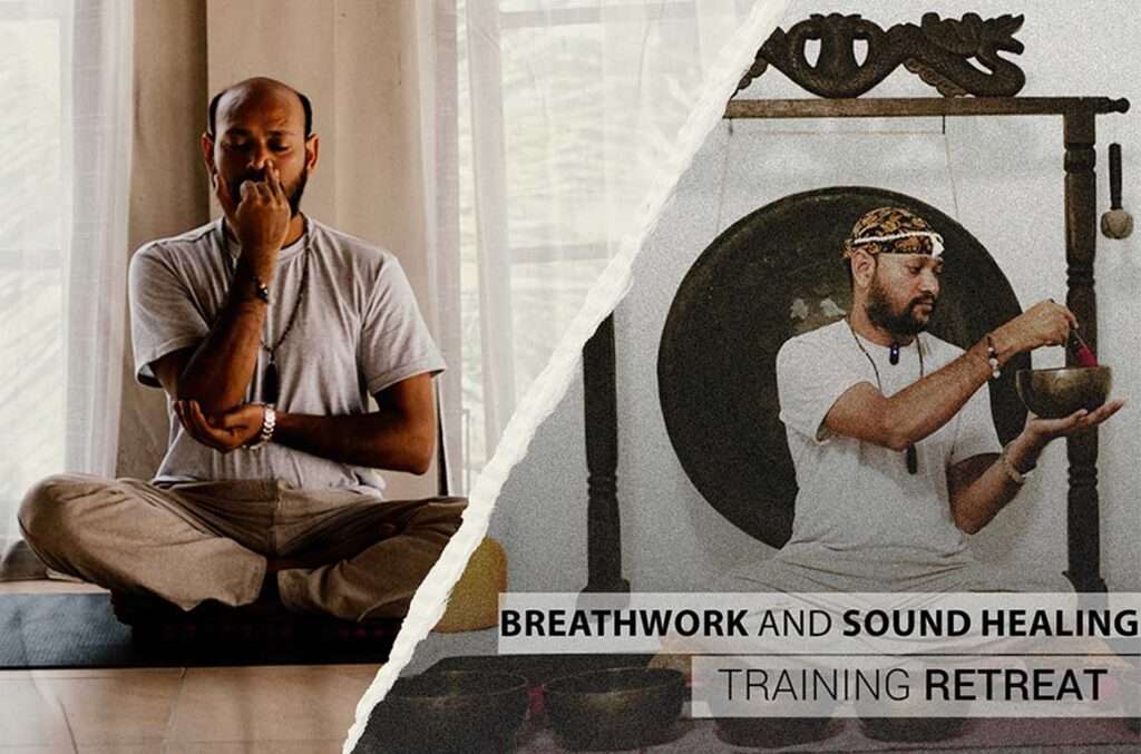 breathwork and sound healing retreat