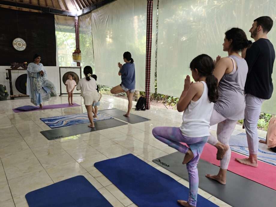 Kids yoga bali
