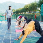 Downward dog - Yoga in Nepal Downward dog - Yoga in Nepal